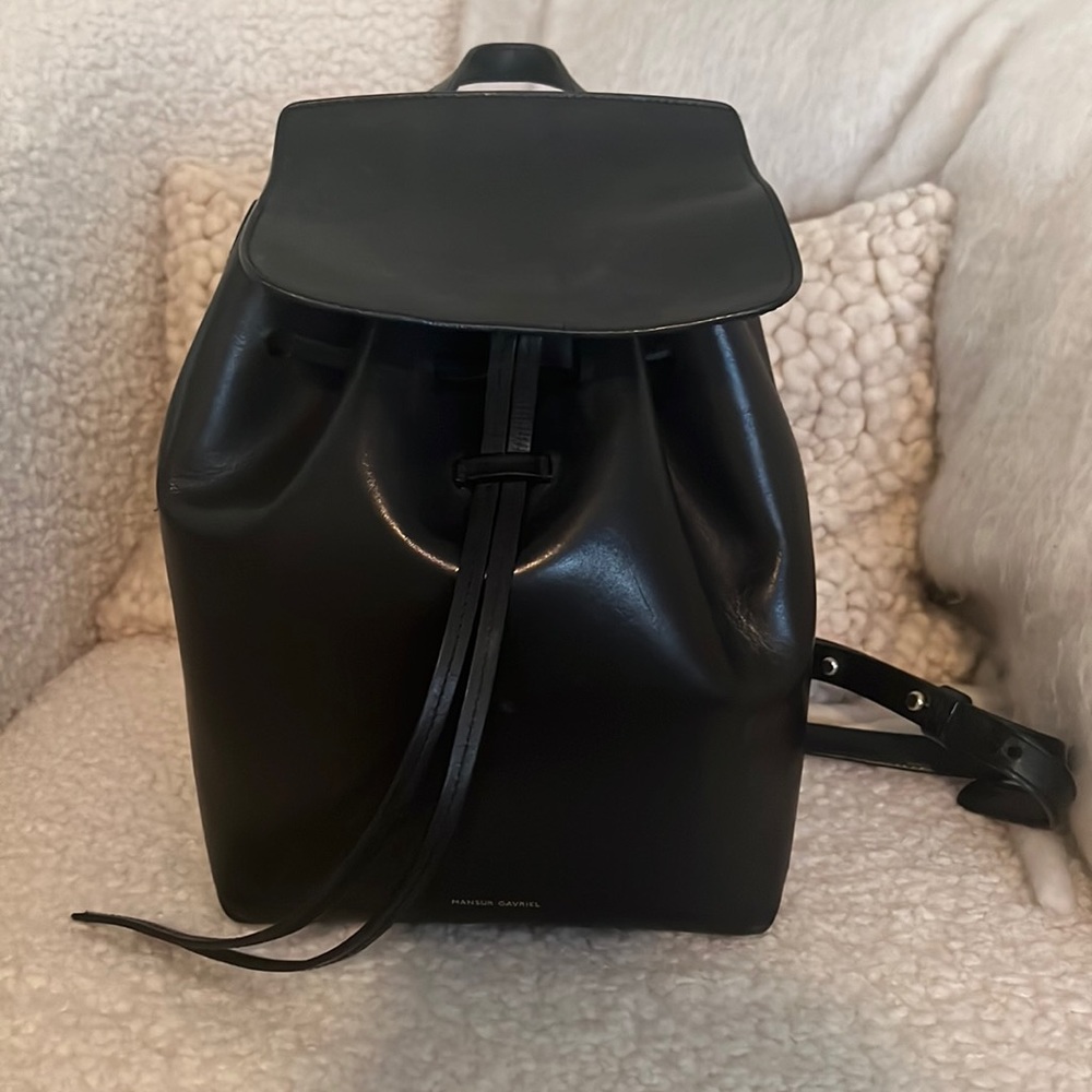 Mansur Gavriel Black BackPack